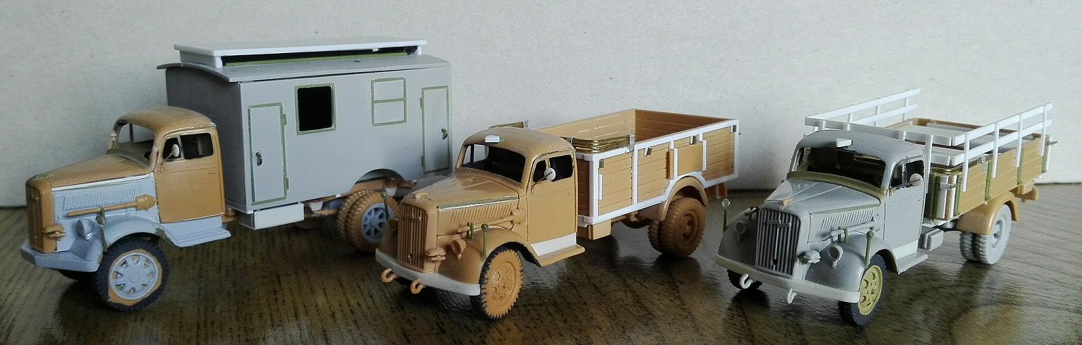 Italeri 1/35 Scale Opel Blitz Einheitskoffer, Field Radio outlet Truck